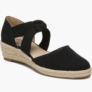 LifeStride Womens Kascade Slip On Strappy Espadrilles